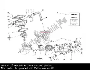 ducati 12020291C set cilindro e pistone - immagine 12 di 36