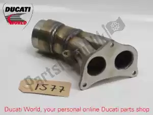 Ducati 16010441A coletor de exaustão - Lado inferior