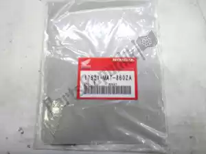 Honda 17521mat860za stickers - Onderkant