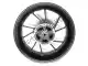 Rear wheel, black, 17 inch, 5,5 j, 10 Yamaha 1RC253380098