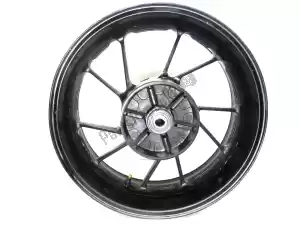 Yamaha 1RC253380098 achterwiel,      zwart, 17 inch, 5,5 j, 10 - Bovenkant
