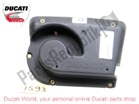 24610892A, Ducati, Air box cover, New