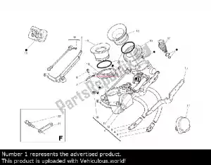 ducati 28240191d korpus przepustnicy - Górna część