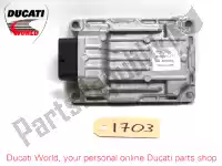 28641852A, Ducati, Unidade de controle Ducati Monster Hypermotard 1100 Evo S Anniversary Diesel SP Corse Edition, Novo