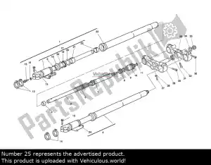 ducati 34110172A upper linking plate yoke - Lower part