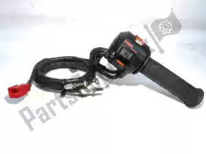 Honda 35150MM5600 interruptor de manillar, mano derecha más manija del acelerador y cables del acelerador - Lado superior