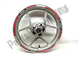 Here you can order the rear rim, aluminium, 17 inch, 4. 5 j, 6 spokes from Kawasaki, with part number 410730051795: