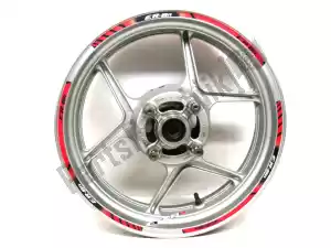 kawasaki 410730051795 rear rim, aluminium, 17 inch, 4.5 j, 6 spokes - Upper side