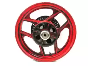 kawasaki 410731310R2 achtervelg, rood, 16x3 - Onderkant