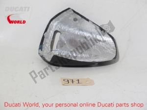 Ducati 46014431B heat guard - Bottom side