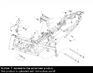 ducati 47011951db subframe - Upper part