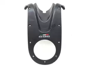 Ducati 48012631A tank hood, black - Bottom side