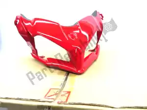 Ducati 48016902AA carenagem superior, vermelha - Lado inferior