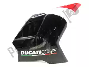 ducati 48032293a side fairing, tricolore, right - Bottom side