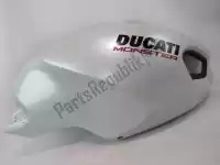 48032591B, Ducati, Capucha del tanque Ducati Monster 696 796 Anniversary, Usado