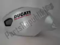 48032601B, Ducati, Capucha del tanque Ducati Monster 696 796 Anniversary, Usado