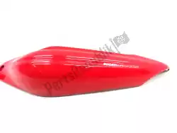 achterpaneel, rood, links van Ducati, met onderdeel nummer 48210261BA, bestel je hier online: