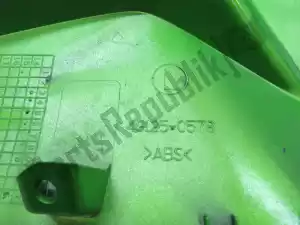 Kawasaki 49133516551P owiewka boczna, zielona, ??lewa - Prawa strona