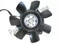 4TX124050000, Yamaha, ventilatore del radiatore Yamaha TDM 850 H, Usato