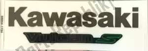 Kawasaki 560541724 znak, zbiornik paliwa, kawasaki - Dół