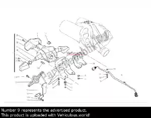 ducati 56110171B titular da placa de licença - imagem 9 de 19