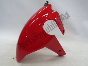 Ducati 56430421A pára-lama dianteiro vermelho - Lado superior