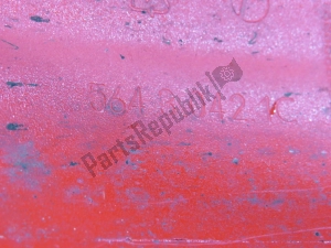 Ducati 56430421A voorspatbord, rood - Rechterkant