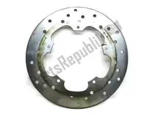 piaggio 56498R brake disc, 240 mm, rear, rear brake - Bottom side