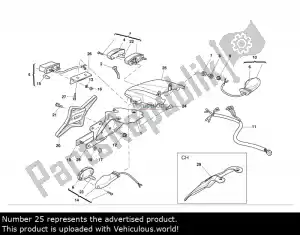 ducati 56510141E guarda-lamas traseiro - imagem 9 de 9