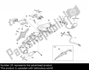 ducati 56510141E proteccion - Vista plana