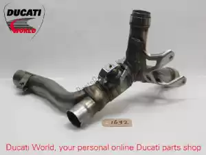 Ducati 57211581B tubo de escape - Lado superior