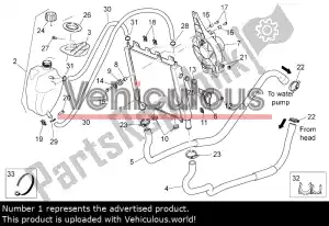 piaggio 57311R radiateur - Overzicht