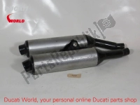 57410221A, Ducati, Exhaust silencer, Used