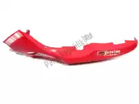 57668350R7, Gilera, zijpaneel, rood, links Gilera DNA 50 GP Experience, Gebruikt