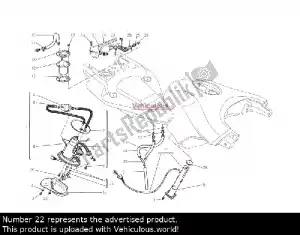 ducati 58510412a réservoir de récupération de fluide - Côté gauche