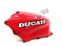 58610051BA, Ducati, Zbiornik, czerwony Ducati Paso 907 900 i.e, Używany