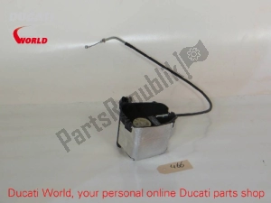 Ducati 59340392A exhaust valve - Upper side