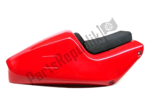 Ducati 59510131B asiento de compañero, rojo - Lado superior