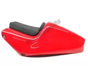 Ducati 59510131B buddyseat, rood - Onderste deel