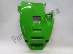 yamaha 5BRF16290000 parafango inferiore, verde - Lato superiore