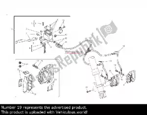 Ducati 61340721A klocki hamulcowe - Prawa strona