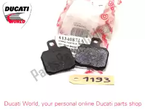 Ducati 61340871A pastiglie dei freni - Lato sinistro