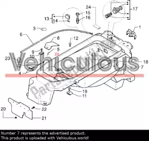 piaggio 621116 compartimiento de equipaje - imagen 10 de 20