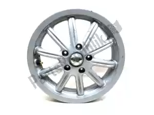 piaggio 650692 front rim, gray, 12 inch, 3 j, 10 spokes - Bottom side