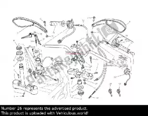 Ducati 65610861A câble d'accélérateur - Côté droit