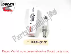 Here you can order the spark plug from Ducati, with part number 67040141A: