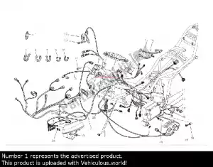 Ducati 67040141A spark plug - Upper side