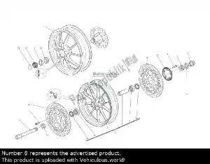 ducati 70250451a cuscinetto ruota - Parte inferiore