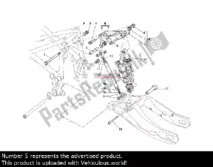 ducati 71510031a afstandhouder - Linkerkant