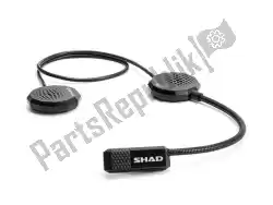 shad bluetooth headset, x0uc03, microfoon, communicatie van Shad, met onderdeel nummer 72013, bestel je hier online: